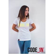 CODE_1N ® BASIC / WHITE / YELLOW - WOMAN