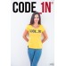 CODE_1N ® BASIC / YELLOW / BLACK - WOMAN